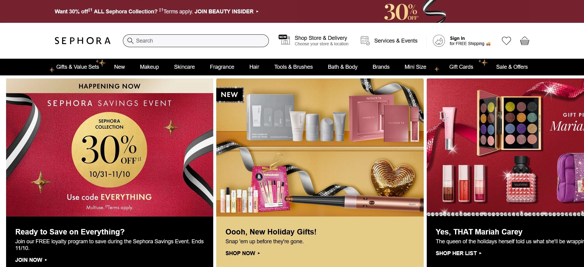 Sephora Promo Code